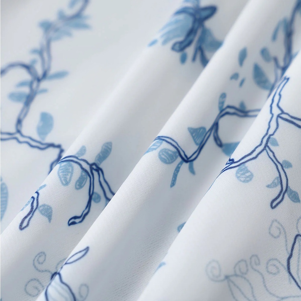 Rihoas White Floral Tiered Midi Skirt - Picture 5 of 7
